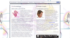 Desktop Screenshot of fascia-therapie.com